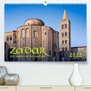Zadar, Adriahafen im Sonnenlicht (Premium, hochwertiger DIN A2 Wandkalender 2022, Kunstdruck in Hochglanz)