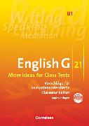English G 21, Ausgabe B, Band 1: 5. Schuljahr, Vorschläge zur Leistungsmessung - kompetenzorientierte Aufgaben, Kopiervorlagen mit CD