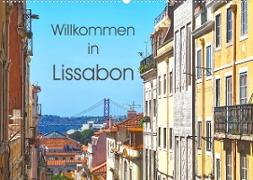 Willkommen in Lissabon (Wandkalender 2022 DIN A2 quer)