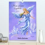 Meine schönsten Engelbilder - Marita Zacharias (Premium, hochwertiger DIN A2 Wandkalender 2022, Kunstdruck in Hochglanz)