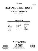 Before the Frost: Conductor Score