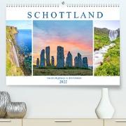 Von den Highlands zu den Hebriden (Premium, hochwertiger DIN A2 Wandkalender 2022, Kunstdruck in Hochglanz)