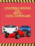 Coloring Books For Boys Cool SuperCars