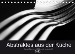 Abstraktes aus der Küche - Messer, Gabeln und Löffel kreativ in Szene gesetzt (Tischkalender 2022 DIN A5 quer)