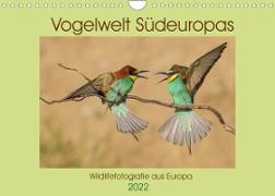 Vogelwelt Südeuropas (Wandkalender 2022 DIN A4 quer)