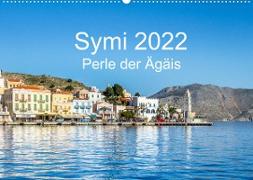 Symi 2022, Perle der Ägäis (Wandkalender 2022 DIN A2 quer)