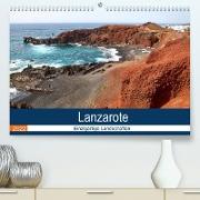 Lanzarote - Einzigartige Landschaften (Premium, hochwertiger DIN A2 Wandkalender 2022, Kunstdruck in Hochglanz)