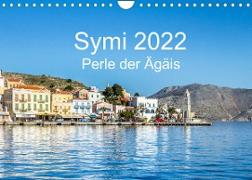 Symi 2022, Perle der Ägäis (Wandkalender 2022 DIN A4 quer)