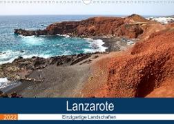 Lanzarote - Einzigartige Landschaften (Wandkalender 2022 DIN A3 quer)