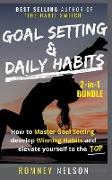 Goal Setting and Daily Habits 2-in-1 Bundle