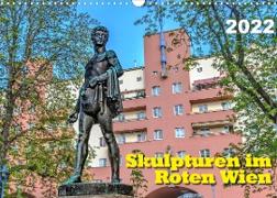 Skulpturen im Roten Wien (Wandkalender 2022 DIN A3 quer)