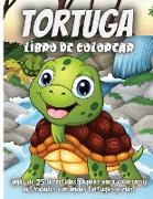 Tortuga Libro De Colorear: Un divertido libro para colorear de la vida marina para los niños