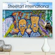 Streetart international (Premium, hochwertiger DIN A2 Wandkalender 2022, Kunstdruck in Hochglanz)