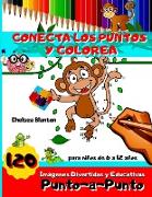 Conecta Los Puntos y Colorea 120 Imágenes Divertidas y Educativas Punto-a- Punto para Niños de 6 a 12 años