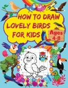 How to Draw Lovely Birds for Kids