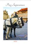 Prag Impressionen (Wandkalender 2022 DIN A2 hoch)