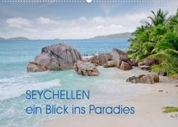 Seychellen - ein Blick ins Paradies (Wandkalender 2022 DIN A2 quer)