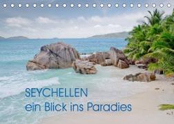 Seychellen - ein Blick ins Paradies (Tischkalender 2022 DIN A5 quer)