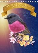 Wunderbare märchenhafte Welt der Vögel (Tischkalender 2022 DIN A5 hoch)