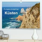 Europas einzigartige Küsten (Premium, hochwertiger DIN A2 Wandkalender 2022, Kunstdruck in Hochglanz)