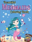 Beautiful Mermaids Coloring Book