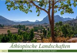 Äthiopische Landschaften (Wandkalender 2022 DIN A2 quer)
