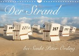 Der Strand bei Sankt Peter-Ording (Wandkalender 2022 DIN A4 quer)