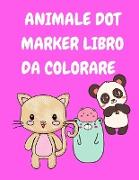 ANIMALE DOT MARKER LIBRO DA COLORARE BAMBINI 3-5