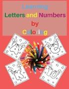 Learning Letters and Numbers by Coloring