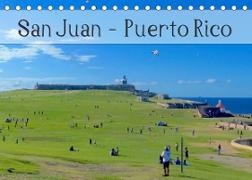 San Juan - Puerto Rico 2022 (Tischkalender 2022 DIN A5 quer)