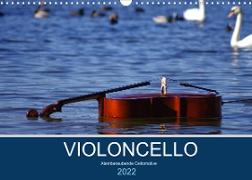 VIOLONCELLO - atemberaubende Cellomotive (Wandkalender 2022 DIN A3 quer)