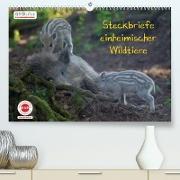 GEOclick Lernkalender: Steckbriefe einheimischer Wildtiere (Premium, hochwertiger DIN A2 Wandkalender 2022, Kunstdruck in Hochglanz)