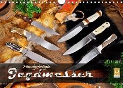 Handgefertigte Jagdmesser (Wandkalender 2022 DIN A4 quer)