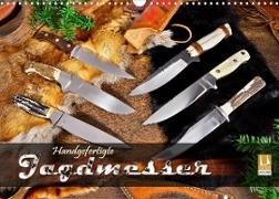 Handgefertigte Jagdmesser (Wandkalender 2022 DIN A3 quer)