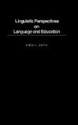 Linguistic Perspectives on Language and Education