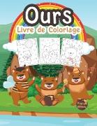 Ours Livre de Coloriage pour les Enfants
