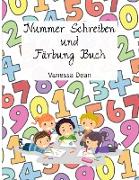 Nummer Schreiben und Färbung Buch für Vorschule-Kindergarten
