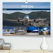 Airliners - Boeing Edition (Premium, hochwertiger DIN A2 Wandkalender 2022, Kunstdruck in Hochglanz)