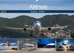 Airliners - Boeing Edition (Wandkalender 2022 DIN A2 quer)