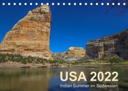 USA 2022 - Indian Summer im Südwesten (Tischkalender 2022 DIN A5 quer)