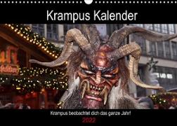 Krampus Kalender 2022 (Wandkalender 2022 DIN A3 quer)