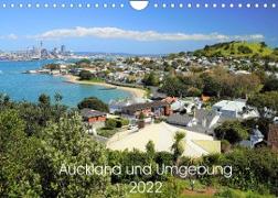 Auckland und Umgebung 2022 (Wandkalender 2022 DIN A4 quer)