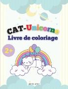 CAT-Unicorn Livre de coloriage