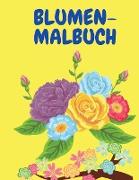 Blumen-Malbuch