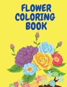 Flower Coloring Book