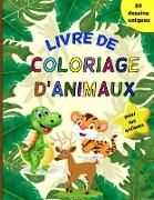 Livre de coloriage d'animaux pour les enfants