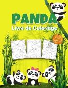 Panda Livre de Coloriage pour Enfants