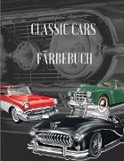 Classic Cars Färbebuch