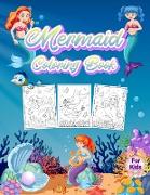Mermaid Coloring Book For Kids