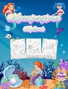 Meerjungfrau Malbuch für Kinder